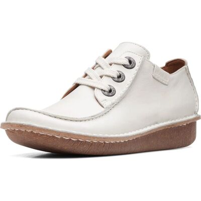 Clarks Funny Dream - cuir blanc Clarks Funny Dream - cuir blanc