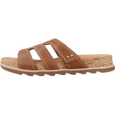 Clarks Yacht Coral Sandaler - Brun - Gummisula - Textil innesula - Textilfoder - Läderexteriör - Sandaler Clarks Yacht Coral Sandaler - Brun - Gummisula - Textil innesula - Textilfoder - Läderexteriör - Sandaler