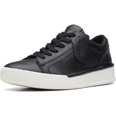 Clarks Craft Cup Walk Womens Trainers - Leather Upper, Textile Lining, Rubber Sole - Trainers Clarks Craft Cup Walk Womens Trainers - Leather Upper, Textile Lining, Rubber Sole - Trainers