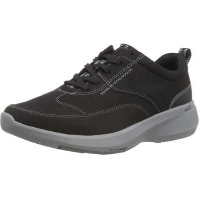 Clarks Lehman Mix Czarne Buty sportowe - Sneakers Clarks Lehman Mix Czarne Buty sportowe - Sneakers