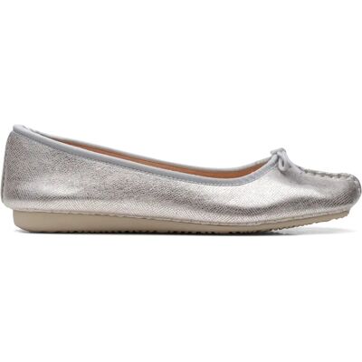 Clarks Freckle Ice Ballerines argent métallisé Clarks Freckle Ice Ballerines argent métallisé