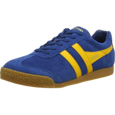 Chaussures Gola Harrier Marine Blue Sun en daim - Baskets décontractées - Publicité Chaussures Gola Harrier Marine Blue Sun en daim - Baskets décontractées - Publicité