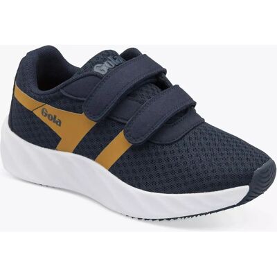 Gola Draken Twin QF Navy Infant 9 Unisex Running Trainers Gola Draken Twin QF Navy Infant 9 Unisex Running Trainers