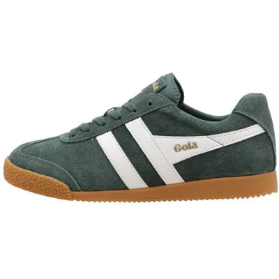 Gola Harrier Damen Klassische Turnschuhe - Grün Off White - Turnschuhe Gola Harrier Damen Klassische Turnschuhe - Grün Off White - Turnschuhe