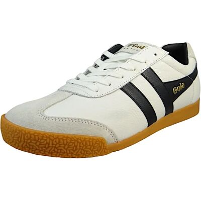 Buty sportowe Gola Harrier z Skóry - Biało Czarny - Rozmiar 7 - Buty Buty sportowe Gola Harrier z Skóry - Biało Czarny - Rozmiar 7 - Buty