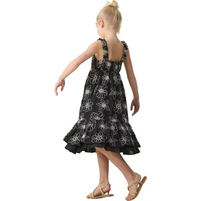 Angel & Rocket Kids' Embroidered Floral Dress - Dress Angel & Rocket Kids' Embroidered Floral Dress - Dress