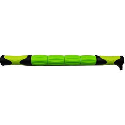 Urban Fitness Massage Roller - 4 Independent Rollers, Green/Black/Lime Green - Massage Equipment Urban Fitness Massage Roller - 4 Independent Rollers, Green/Black/Lime Green - Massage Equipment