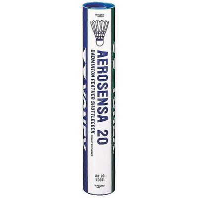 Yonex Aerosensa 20 Shuttlecock - Feather - White - 12 Pack Yonex Aerosensa 20 Shuttlecock - Feather - White - 12 Pack