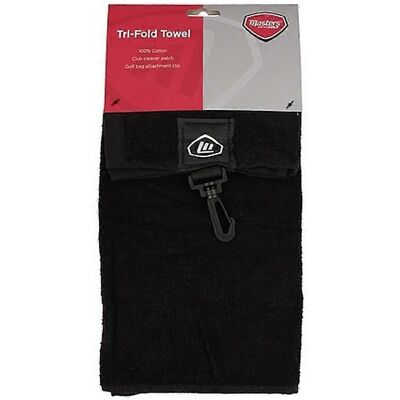 Serviette De Golf Tri-Fold Masters - Noire - Taille Unique Serviette De Golf Tri-Fold Masters - Noire - Taille Unique