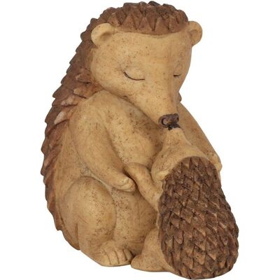 Something Different Hedgehog Ornament - Animal Families - Brown - 9cm Something Different Hedgehog Ornament - Animal Families - Brown - 9cm