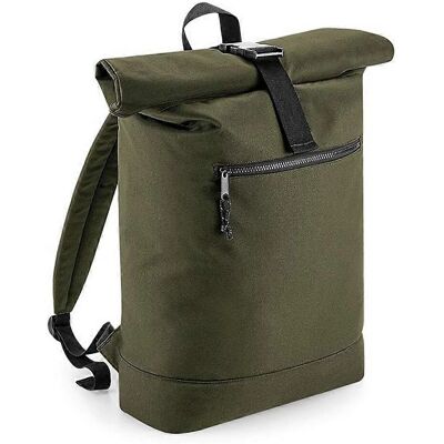 Bagbase Military Green Recycled Backpack - Backpack Bagbase Military Green Recycled Backpack - Backpack