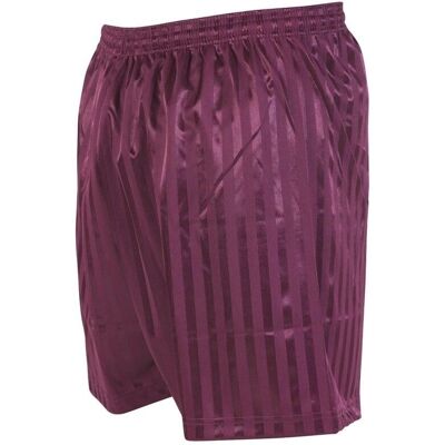 Precision Maroon Unisex Football Shorts - Long Precision Maroon Unisex Football Shorts - Long