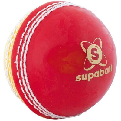 Readers Red/Yellow Supaball Cricket Ball - Cricket Ball Readers Red/Yellow Supaball Cricket Ball - Cricket Ball