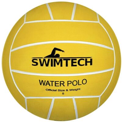 SwimTech Water Polo Ball Black/yellow/multicolour - Water Polo Ball SwimTech Water Polo Ball Black/yellow/multicolour - Water Polo Ball