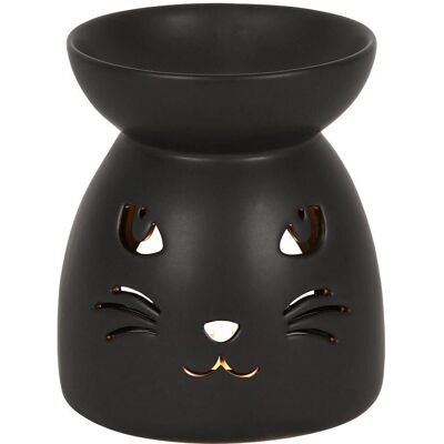 Something Different Cat Oil Burner - Black - Unisex - Oil Burner Something Different Cat Oil Burner - Black - Unisex - Oil Burner