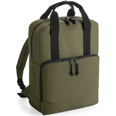 Bagbase Cooler Recycled Backpack - Military Green - 16L - Backpack Bagbase Cooler Recycled Backpack - Military Green - 16L - Backpack