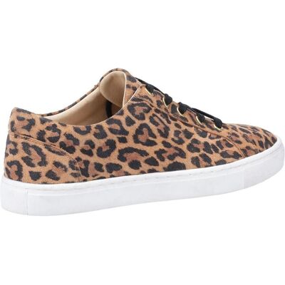 Hush Puppies Dames Tessa Panterprint Lederen Sneakers - Schoenen Hush Puppies Dames Tessa Panterprint Lederen Sneakers - Schoenen