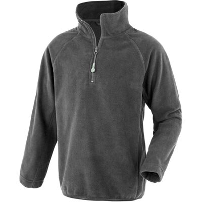 Result Grigio Riciclato Micro Zip Col Fleece - Fleece Result Grigio Riciclato Micro Zip Col Fleece - Fleece