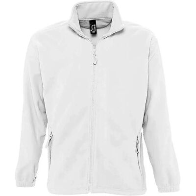 Sols North Witte Full Zip Fleece Jas voor Dames Sols North Witte Full Zip Fleece Jas voor Dames