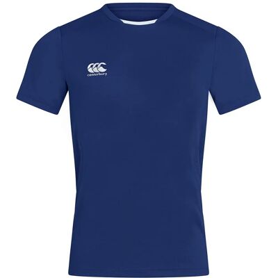 Canterbury Unisex Adult Club Dry Blue T-Shirt - T-Shirt Canterbury Unisex Adult Club Dry Blue T-Shirt - T-Shirt