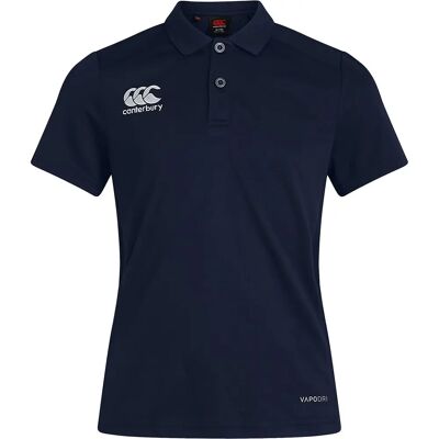 Canterbury Navy Polo - Korte Mouw, Logo, 150gsm - Polo Shirt Canterbury Navy Polo - Korte Mouw, Logo, 150gsm - Polo Shirt