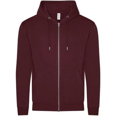 Awdis Unisex Organic Hoodie - Cotton Recycled Zip - Hooded Awdis Unisex Organic Hoodie - Cotton Recycled Zip - Hooded