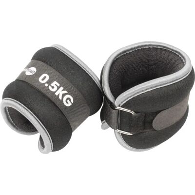 Fitness Mad Ankle Weights - 0.5kg / 1kg - Pack of 2 - Ankle Weights Fitness Mad Ankle Weights - 0.5kg / 1kg - Pack of 2 - Ankle Weights