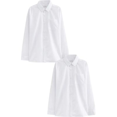 Next - Langarm-Schulhemden - 110 cm - Velcro - Shirt Next - Langarm-Schulhemden - 110 cm - Velcro - Shirt