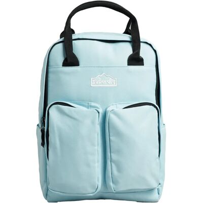 Sac à dos femme Superdry Bleu Clair à poignée supérieure - Sac à dos Sac à dos femme Superdry Bleu Clair à poignée supérieure - Sac à dos
