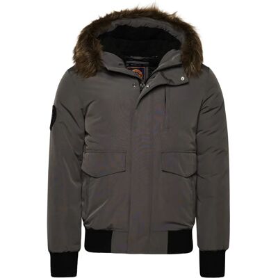 Superdry Everest Bomber Jacket (M5011113A) - kulgrå Superdry Everest Bomber Jacket (M5011113A) - kulgrå