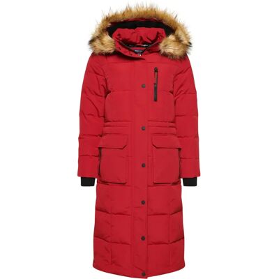 Superdry Longline Everest Coat (W5010370A) - rot Superdry Longline Everest Coat (W5010370A) - rot
