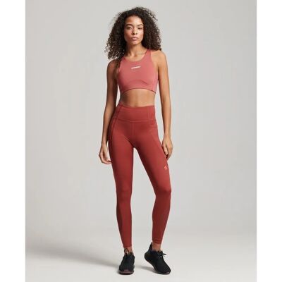 Leggings attivi in mesh a lunghezza completa Superdry donna - Leggings Leggings attivi in mesh a lunghezza completa Superdry donna - Leggings