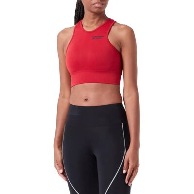 Superdry Brassière Sans Coutures pour Femme - Rouge Superdry Brassière Sans Coutures pour Femme - Rouge