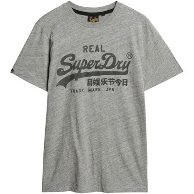 T-shirt Vintage Superdry (M1011472A) - grigio T-shirt Vintage Superdry (M1011472A) - grigio