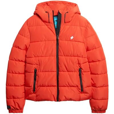 Superdry Αθλητικό Puffer Μπουφάν (M5011827A) - κόκκινο Superdry Αθλητικό Puffer Μπουφάν (M5011827A) - κόκκινο