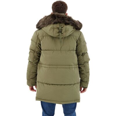 Superdry Chinook Kunstfell Parka (M5011744A-8MI) grün Superdry Chinook Kunstfell Parka (M5011744A-8MI) grün