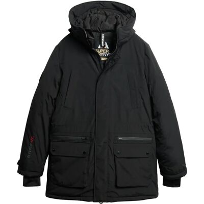 Superdry Parka Padded City (M5011754A-02A) Homme noir - Publicité Superdry Parka Padded City (M5011754A-02A) Homme noir - Publicité