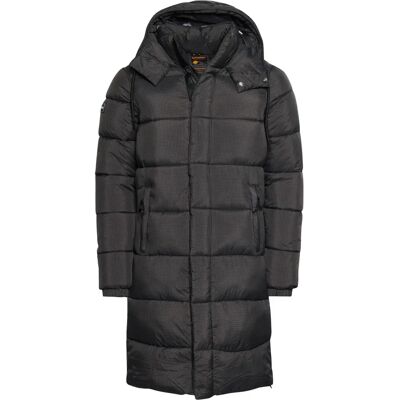 Superdry Rips Longline Puffer Jacket (M5011759A) - brown Superdry Rips Longline Puffer Jacket (M5011759A) - brown