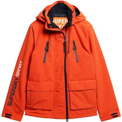 Superdry Ultimate Full Zip Regenjacke (M5011822A) orange Superdry Ultimate Full Zip Regenjacke (M5011822A) orange