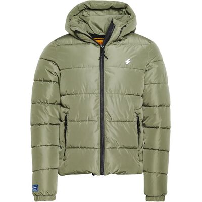 Superdry Αθλητική πικέ μπουφάν (M5011827A) - πράσινο Superdry Αθλητική πικέ μπουφάν (M5011827A) - πράσινο