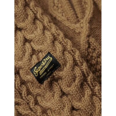 Superdry M6110527A Uformel Brun Sweater - Sweater Superdry M6110527A Uformel Brun Sweater - Sweater