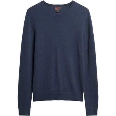Superdry Essential Slim Fit Crew Neck Tröja (M6110564A) - ljusblå Superdry Essential Slim Fit Crew Neck Tröja (M6110564A) - ljusblå