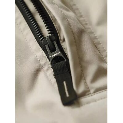 Superdry Parka 'City' taupe schwarz Superdry Parka 'City' taupe schwarz