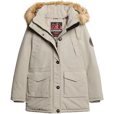Superdry Everest Kunstfell Parka (W5011572A) grau Superdry Everest Kunstfell Parka (W5011572A) grau