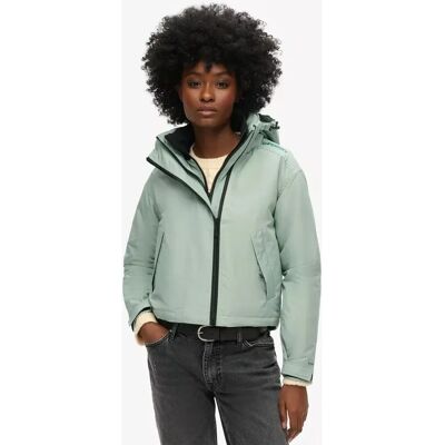Giacca antivento Superdry Verde Giada Chiaro - Donna Giacca antivento Superdry Verde Giada Chiaro - Donna