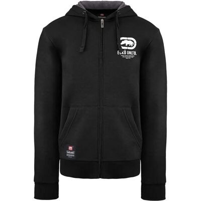 Ecko Unltd. Ecko Unltd. Schwarze Langarm Hoodie Jacke - Jacke Ecko Unltd. Ecko Unltd. Schwarze Langarm Hoodie Jacke - Jacke