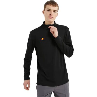 Ellesse Black Rolbi Half Zip Golf Sweater Ellesse Black Rolbi Half Zip Golf Sweater