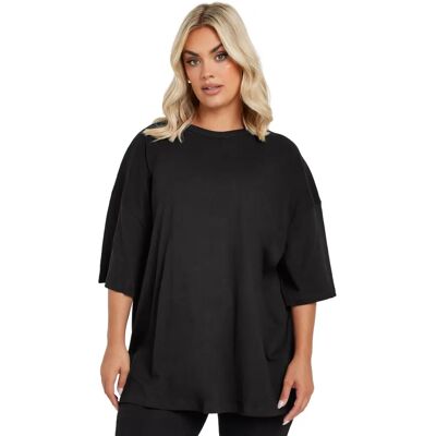Yours Black Oversized T-shirt - T-shirt Yours Black Oversized T-shirt - T-shirt