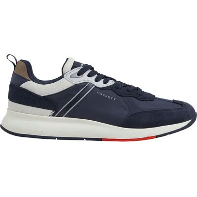 Hackett London HMS21284 Baskets Marine Bleu - Baskets - Publicité Hackett London HMS21284 Baskets Marine Bleu - Baskets - Publicité