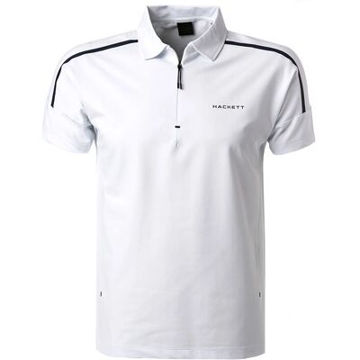 Hackett - Zip-Polo - weiß - 3XL - Polohemd Hackett - Zip-Polo - weiß - 3XL - Polohemd
